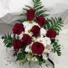 Smuteční kytice růže, chrysantémy - Image 3