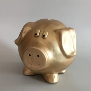 Prasátko kasička velké zlaté